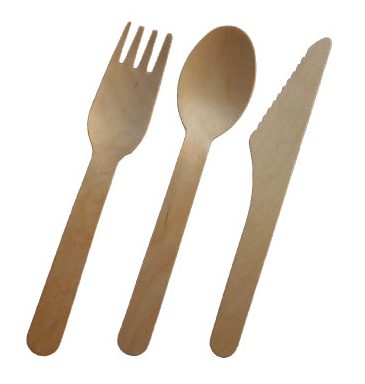 Descartáveis em Madeira